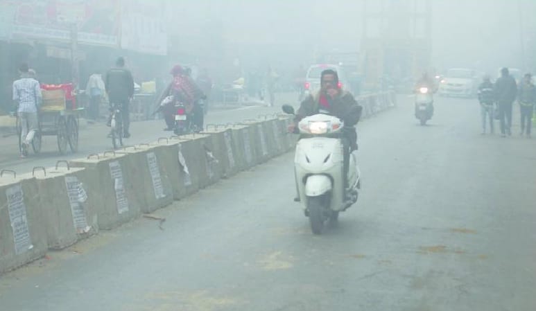 Change your attitude by the weather, fog