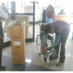 Polls open in three days, broken wheelchairs, patient fall