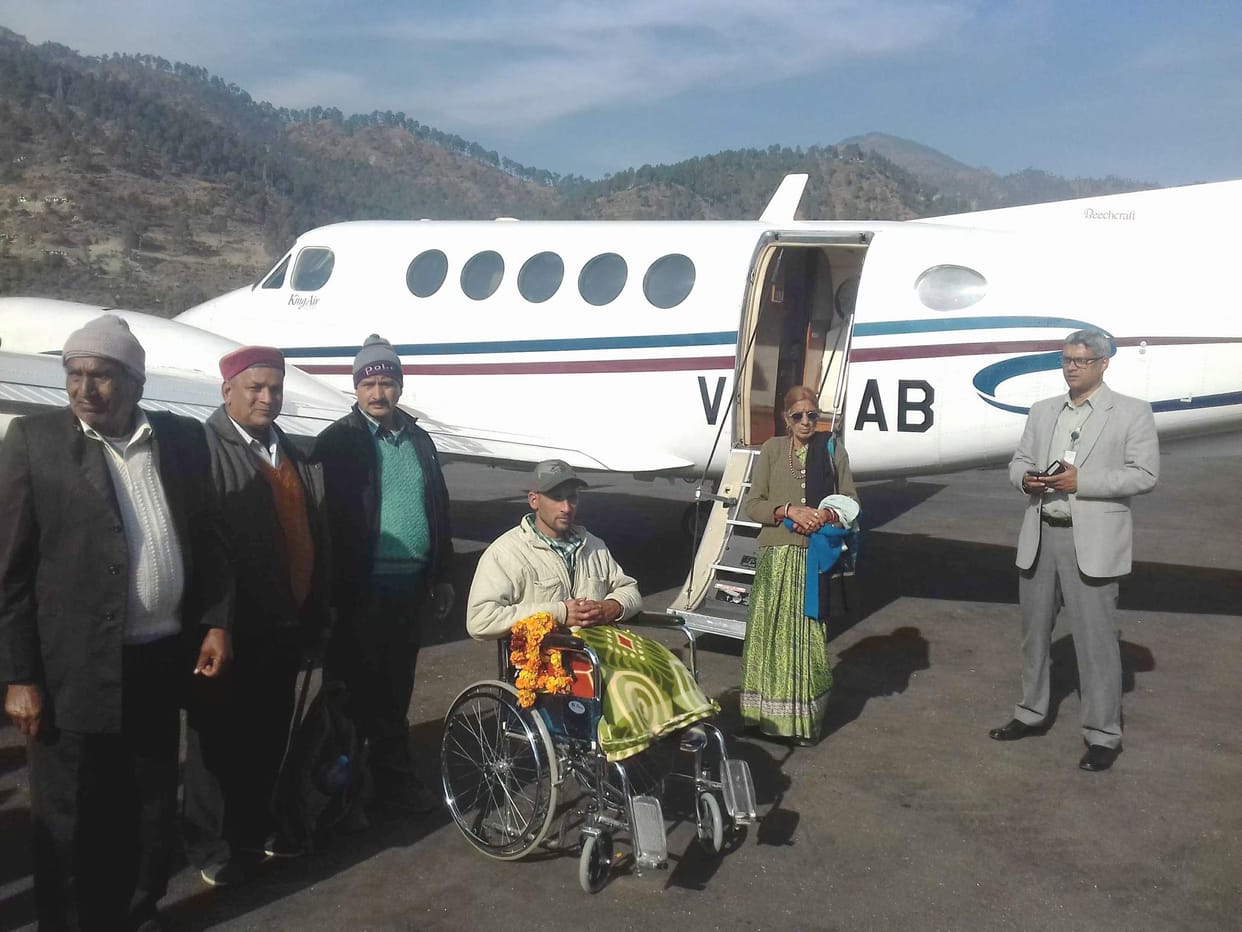 The suggestion was to launch air service DM.