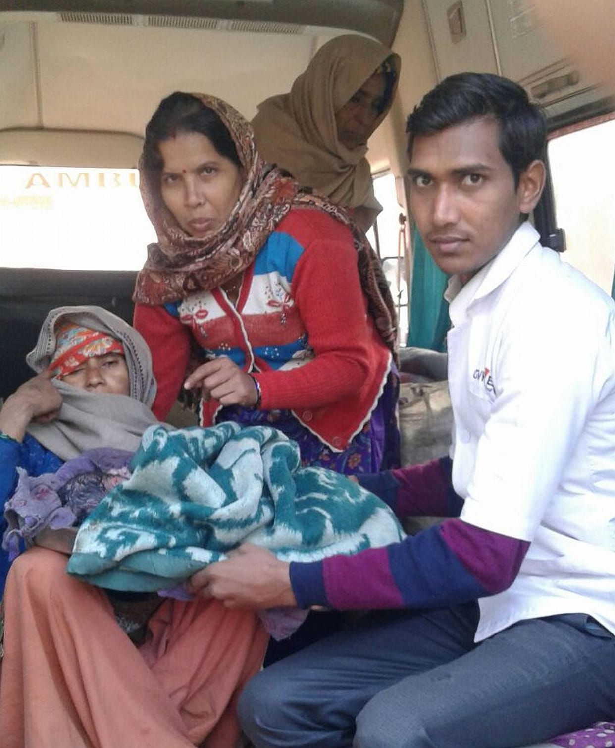 Shriek rang in ambulances.