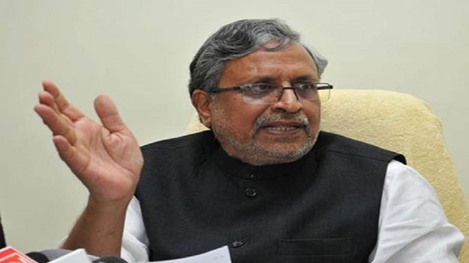 bjp leadar Sushil Kumar Modi Comment samajwadi party feud