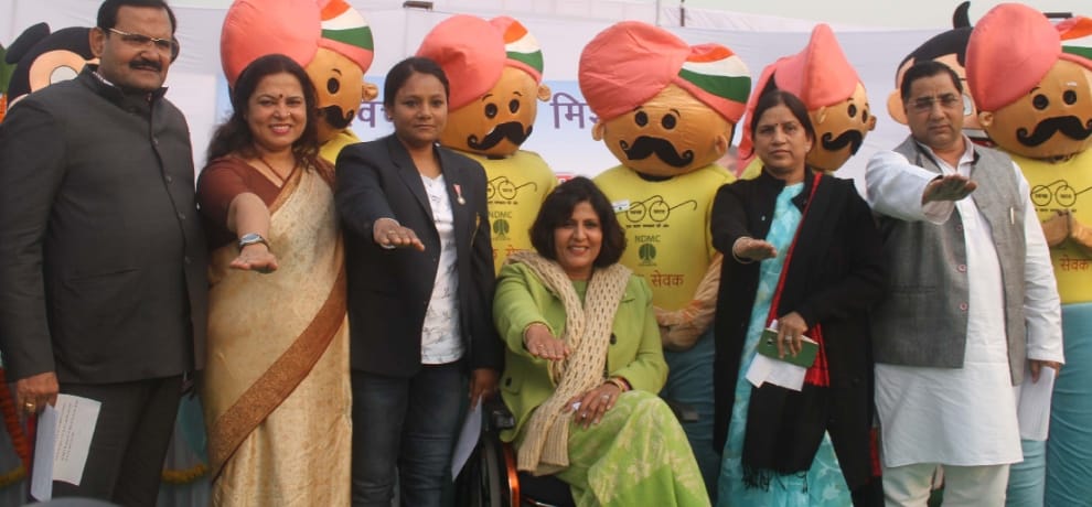 NDMC became the brand ambassador Deepa and Arunima