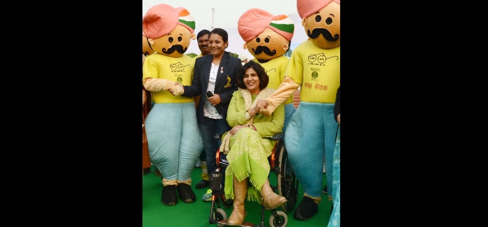 NDMC became the brand ambassador Deepa and Arunima
