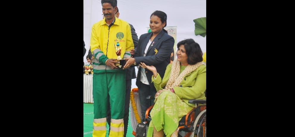 NDMC became the brand ambassador Deepa and Arunima