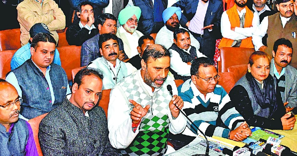 allegation of misuse in chandigarh nagar nigam election by defeated candidates