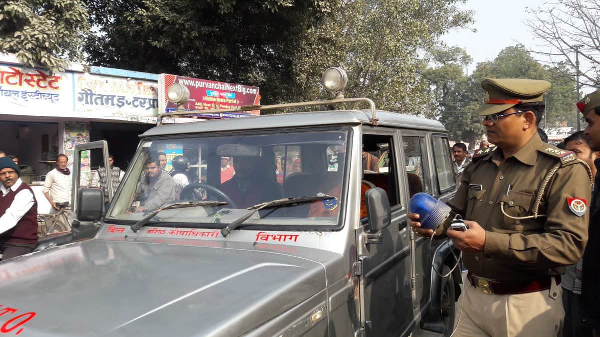  up assembly elections posters removed in varanasi, jaunpur