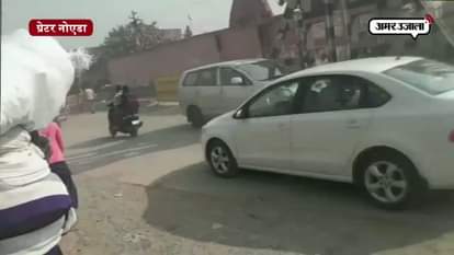people getting irritated railway over bridge 