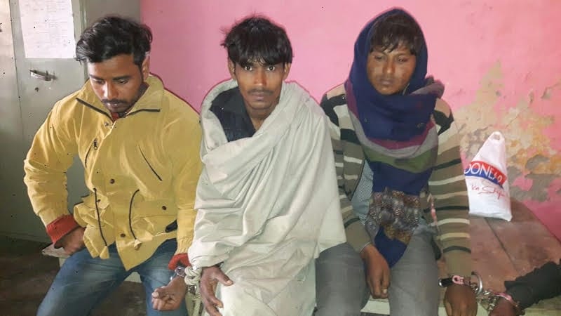 three accused of kidnapping arrested