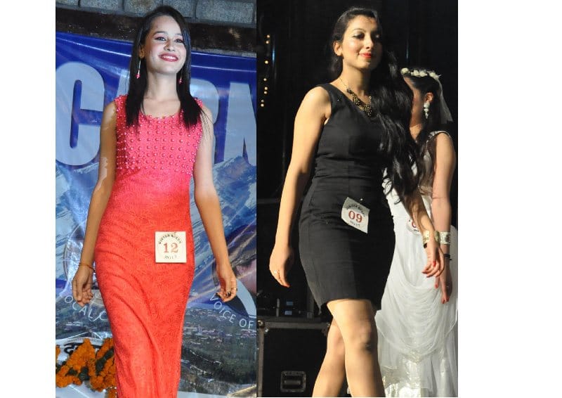 Manali Winter Queen Competition at Manali, live photos.
