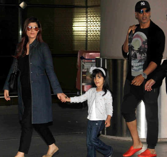 This is how Akshay's daughter Nitara teased paparazzi