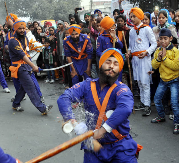 nagar keertan in kanpur