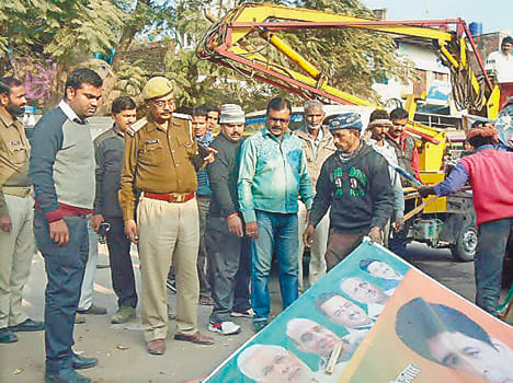Dharmnagri two seats on February 23 vote