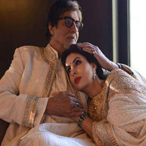 shweta nanda give surprise to her father amitabh