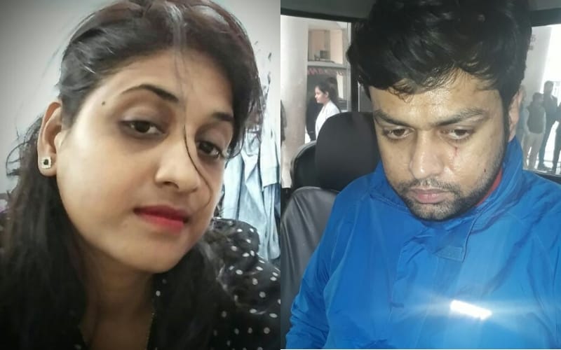 emo wife dies after falling from building, emo husband suspect