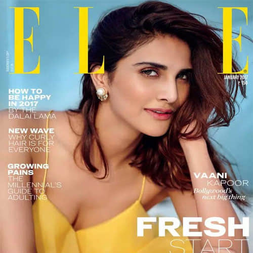 Vaani Kapoor's Photoshoot For Elle India Magezine