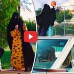 burqa clad saudi women dance video