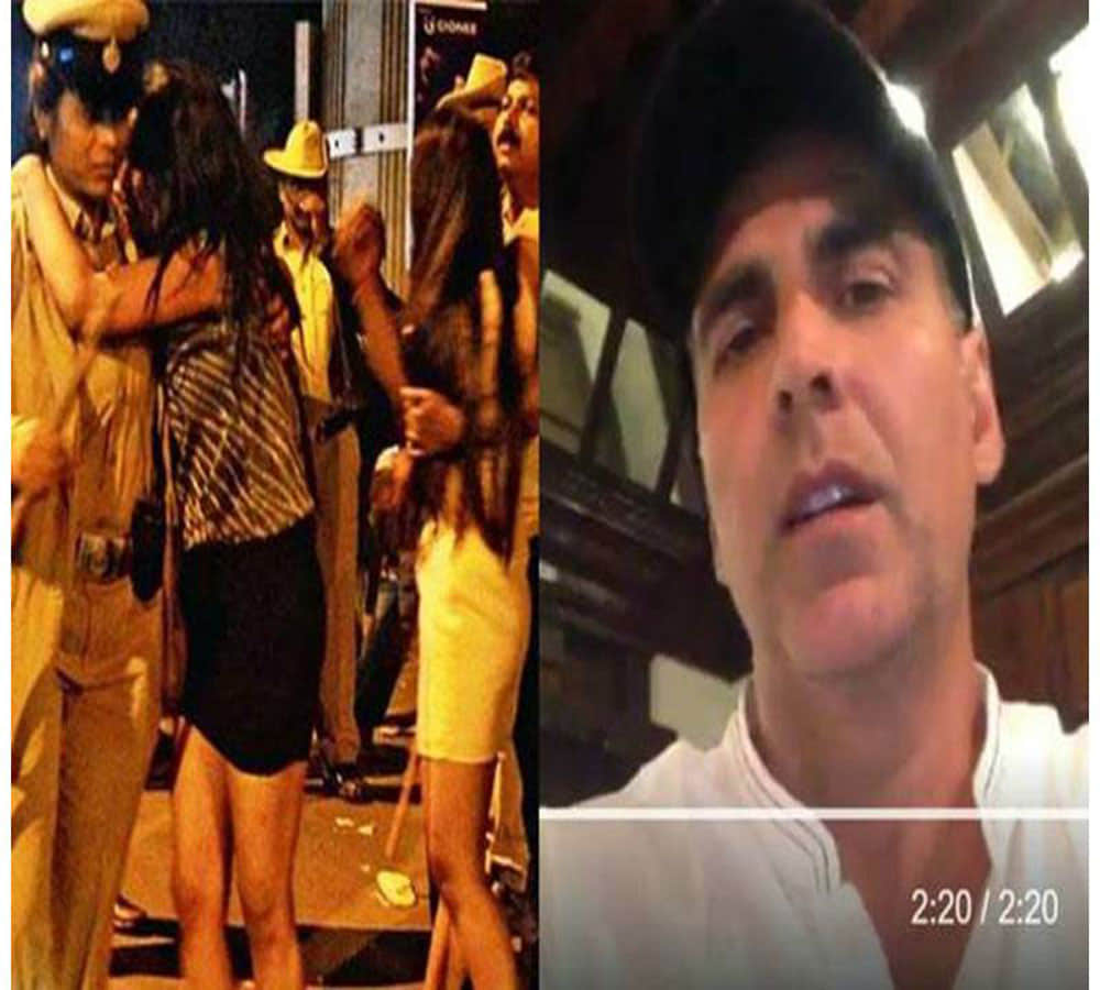 akshay kumar got angry about bangalore molestation