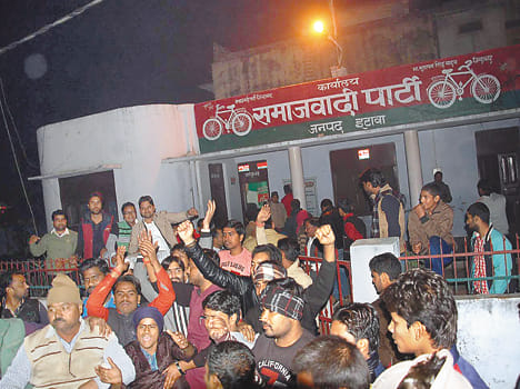 Gopal became the district president, Sunil guarded office