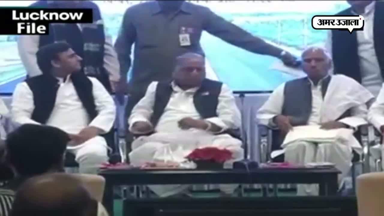 अखिलेश-मुलायम 