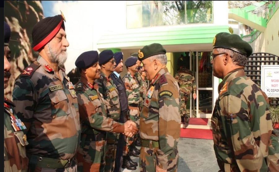 Gen Bipin Rawat Briefed on security situation & operational preparedness