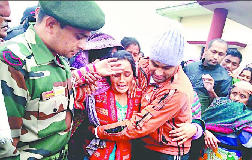 Wife killed husband was dead last farewell salute