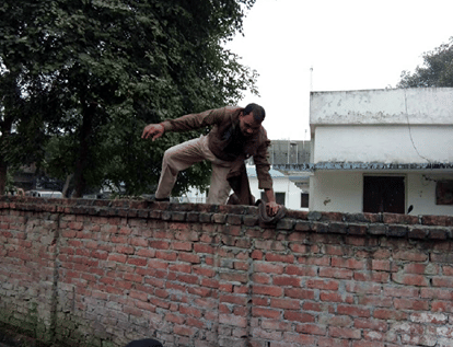 Mob sets police station ablaze after young man's death in Deoria