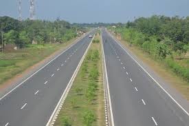 sonebhadra:process of anapara-shaktinagar fourlane going fast