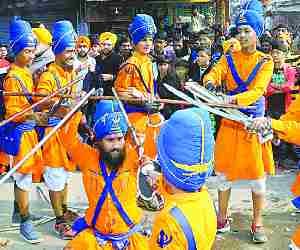 Guru Govind Singh jayanti celebrated