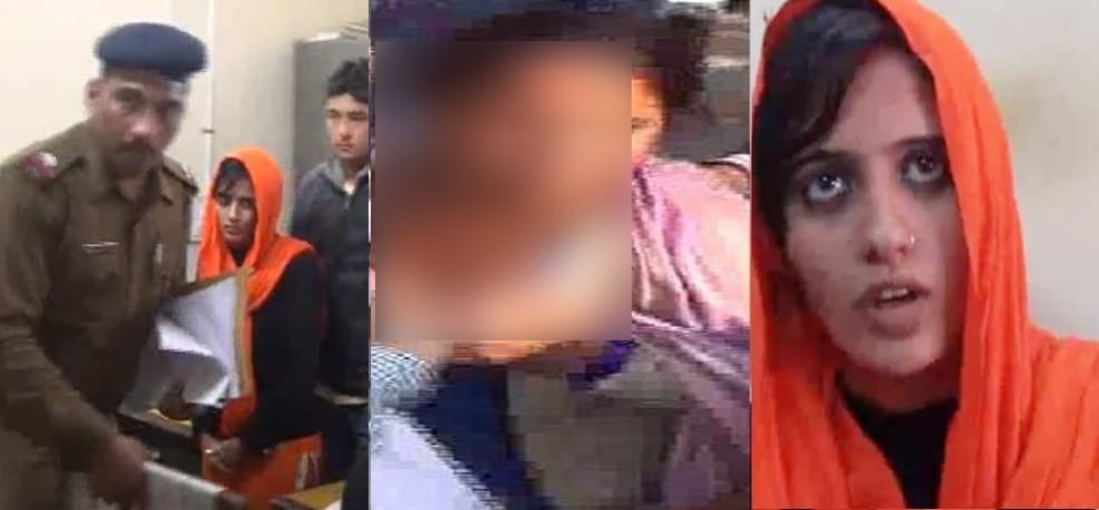 Love after marriage the couple arrived asylum court, female clothes torn 