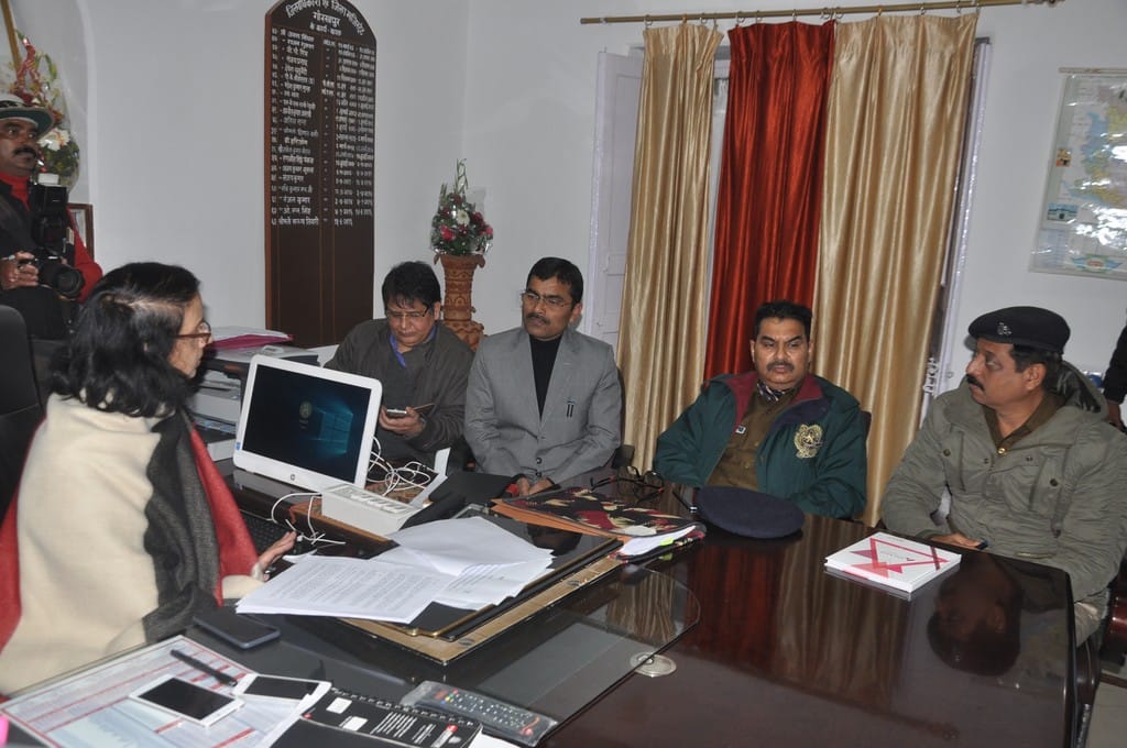 DM take meeting after declaration of election date