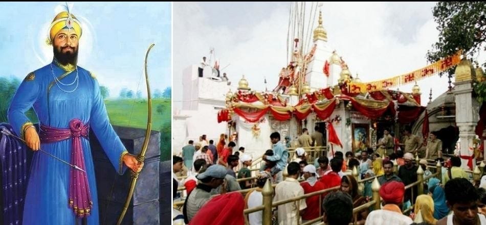 unique temple of maa durga, named naina devi temple, where guru gobind singh stayed