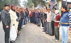  advocate demostration on road