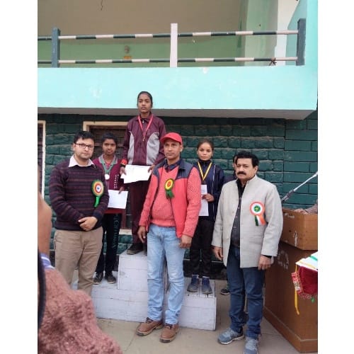 kusum thakur gets first position in 100 meter race
