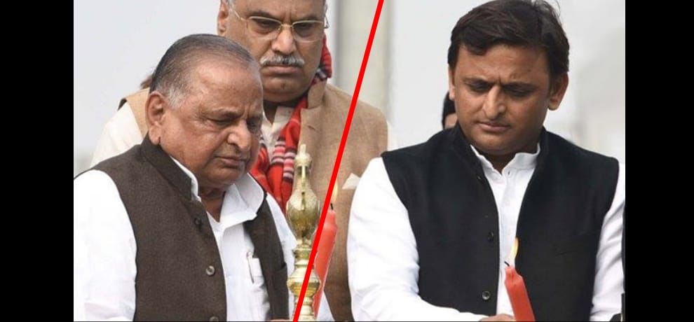 two siblings of ghaziabad writes blood letter to mulayam singh to give cycle symbol to akhilesh