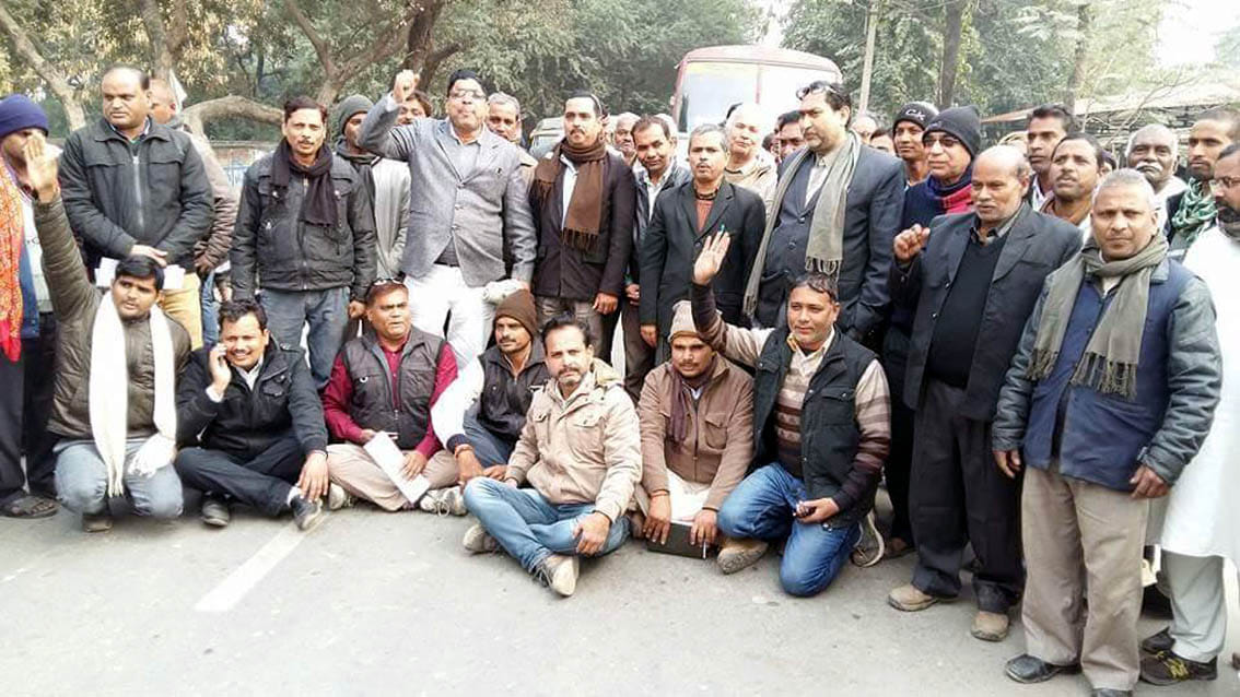 Lawyers demonstrate against Madanpur scandal