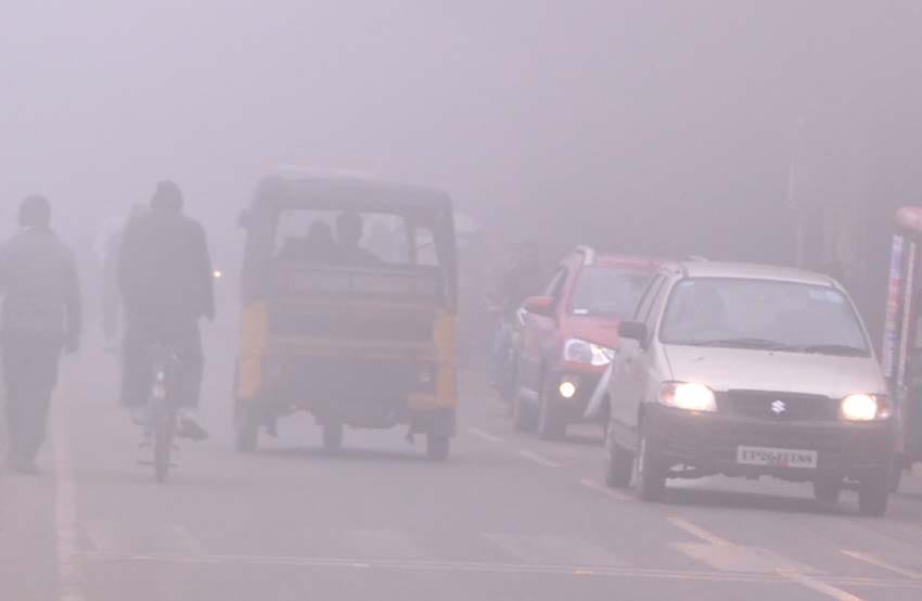 All day long dominated blanket of fog