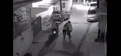 college girl identified one accused who is molesting a girl in CCTV in bengaluru