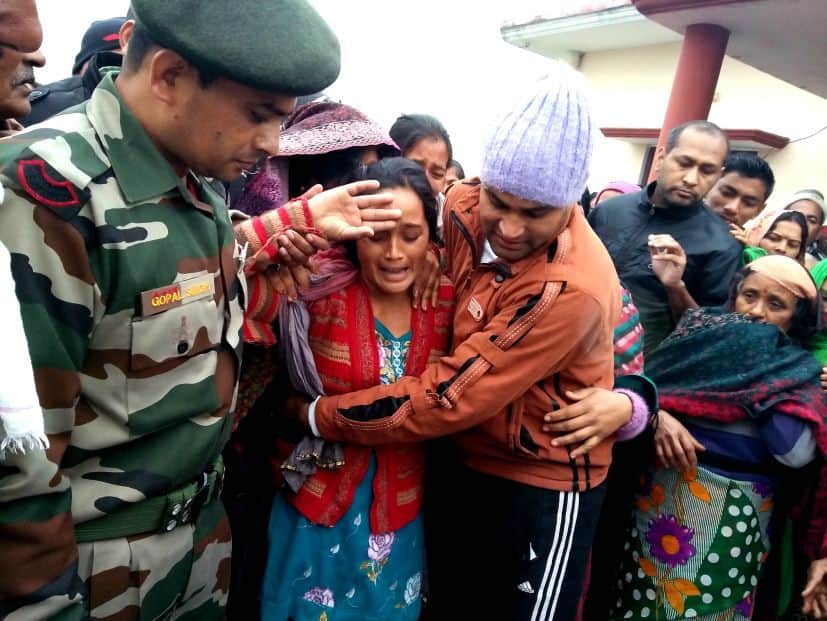 cremation of martyr bhupal singh