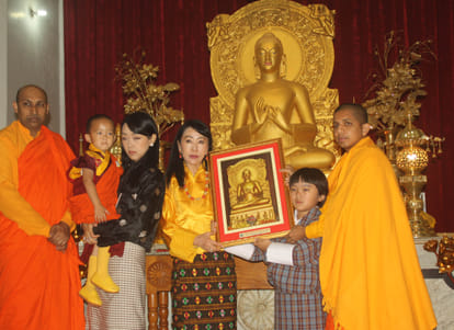 the child of Bhutan royalty is  personification of religious Verocna!
