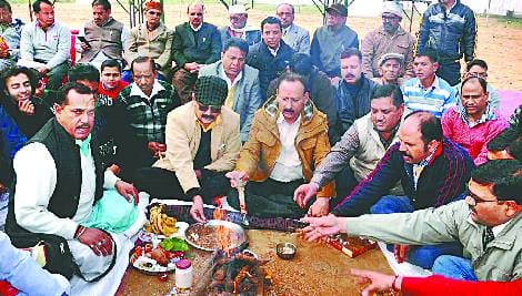 Conch Sound began with worship Uttarayani Fair Grounds