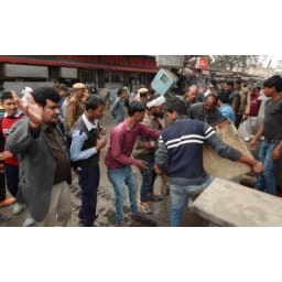 encroachment, police,rewari,crime,market,fght,municipal counsil