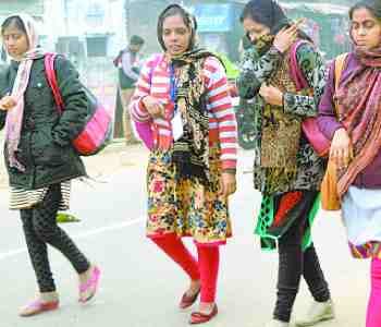 The increased melting to cold wave