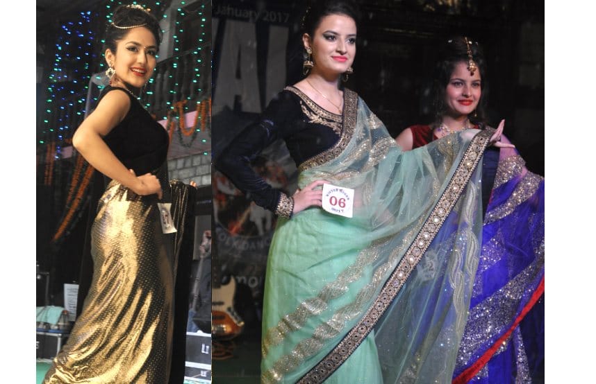 Shreya Mokta won Manali Winter Queen Competition 2017.