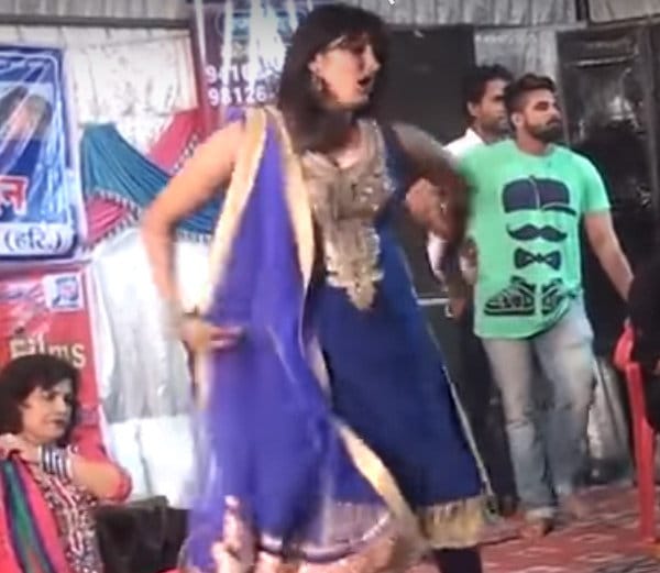 punjab girl harshita sexy dance like sapna chaudhary, video viral on social media