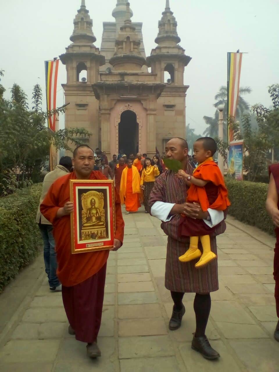 Queen Mother of Bhutan Dorji Wangmo arrived in Varanasi, see pictures 