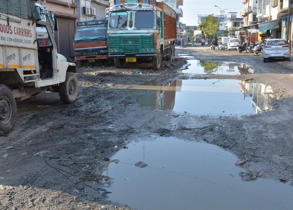 dehradun transport nagar in bad condition