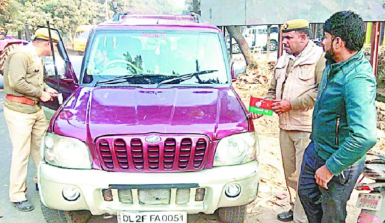 Promotional materials cleared from the motorway