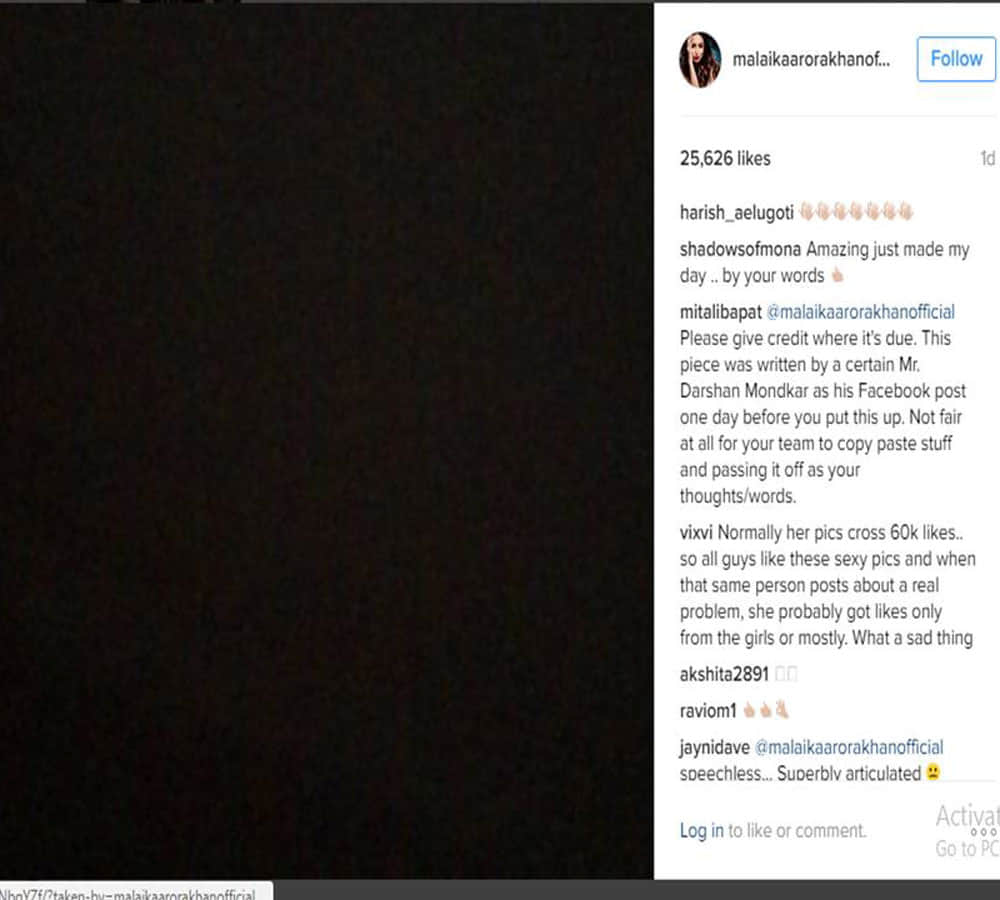 malaika arora khan reaction against bangalore incident