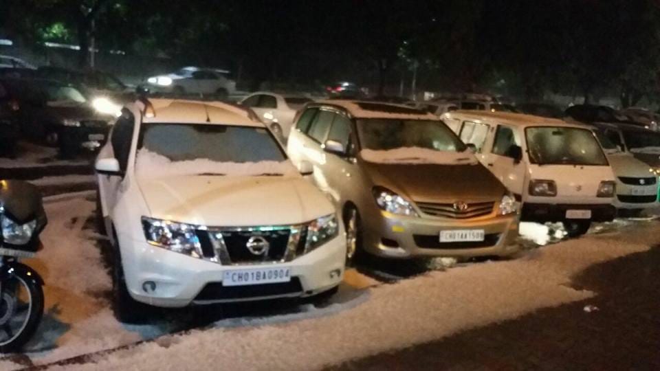  rain made pleasant weather, Chandigarh weather