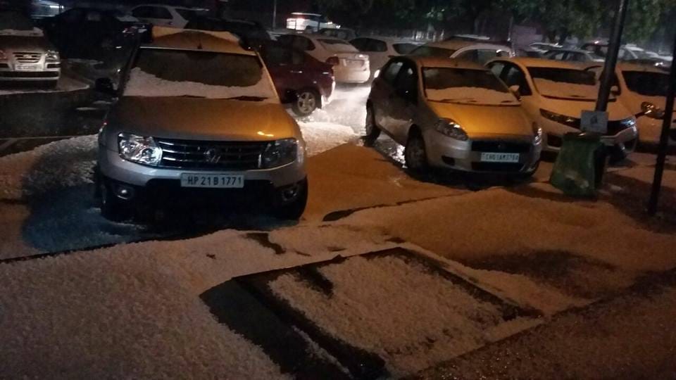  rain made pleasant weather, Chandigarh weather